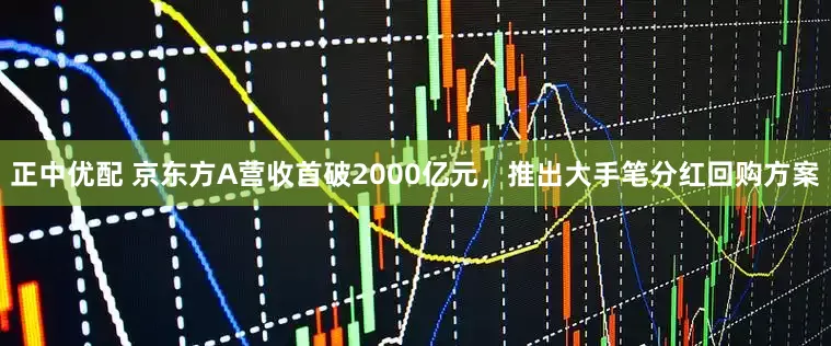 正中优配 京东方A营收首破2000亿元，推出大手笔分红回购方案